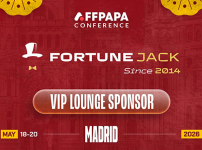 FortuneJack as VIP Lounge Sponsor at AffPapa Conference Madrid