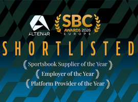 Altenar shortlisted in three categories for SBC Awards Europe 2026