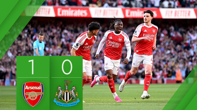 Arsenal respond to recent setbacks with vital win over Newcastle in Matchweek 34