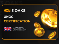 3 Oaks Gaming secures UKGC certification for over 50 slot titles