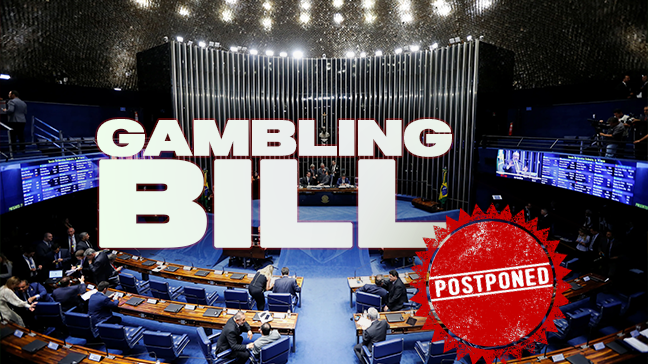 The Brazilian Senate once again postpones the vote on the gambling bill
