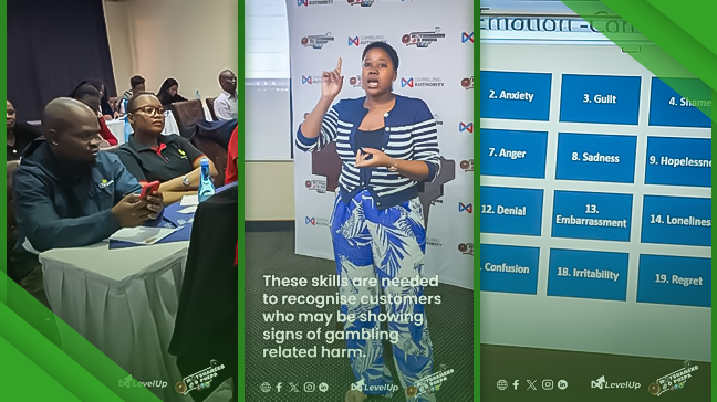 Botswana Gambling Authority trains venue staff to spot and respond to problem gambling