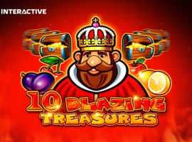 10 Blazing Treasures: A New Classic Slot Adventure from CT Interactive