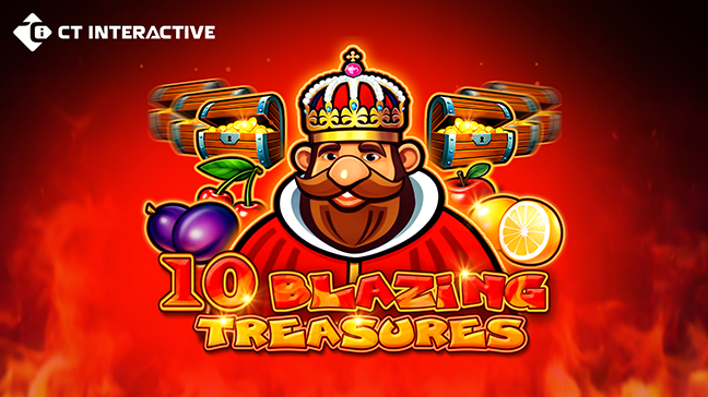 10 Blazing Treasures: A New Classic Slot Adventure from CT Interactive