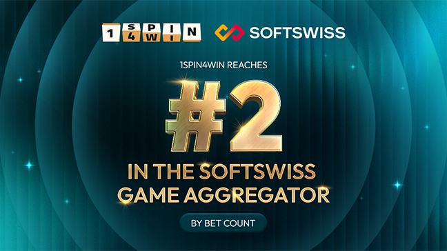 1spin4win keeps second place in the SOFTSWISS Game Aggregator by bet count in H1 2026