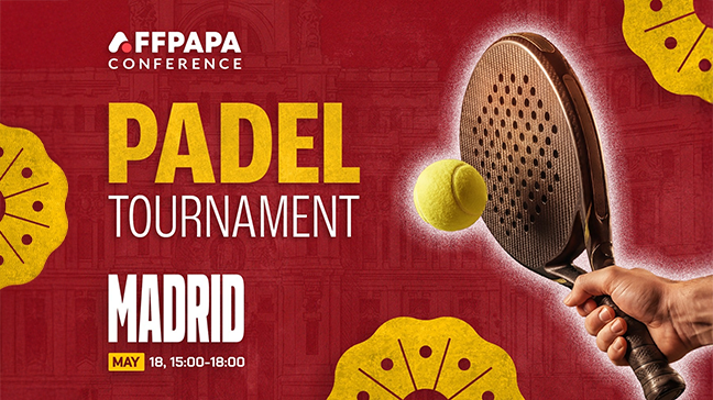 AffPapa to host a padel tournament at AffPapa Conference Madrid