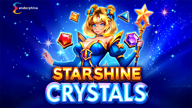 Endorphina unveils Starshine Crystals: A dazzling new slot of magic, gems, and celestial riches