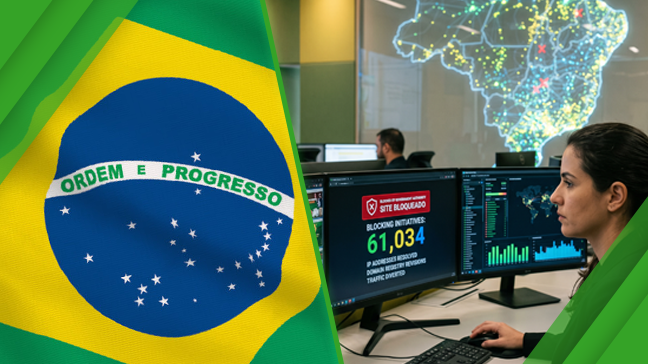 Brazil SPA reports more than 60,000 illegal betting sites blocked as enforcement expands