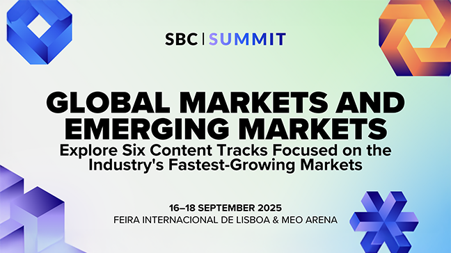 The markets everyone’s watching - Now on stage at SBC Summit