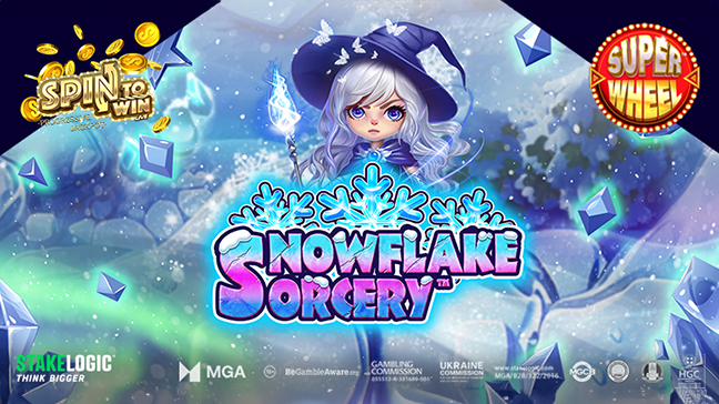 Stakelogic casts a spell with Snowflake Sorcery: A chilling new slot adventure