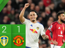 Leeds stun Manchester United at Old Trafford for first league win there since 1981