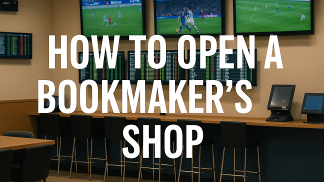 How to Open a Bookmaker's Shop