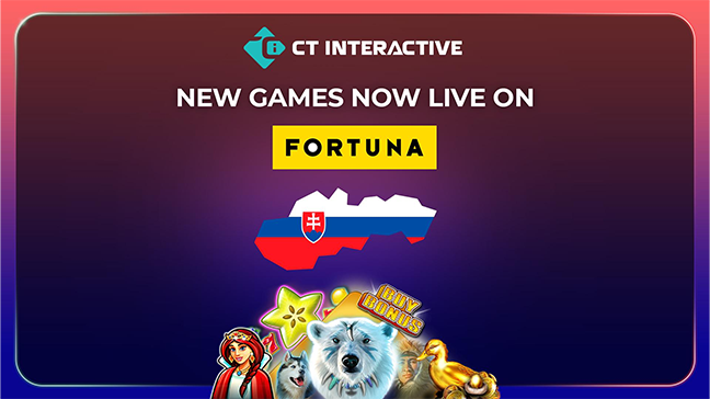 CT Interactive Expands Slovak Market Presence with New Game Portfolio Launch on Ifortuna.sk