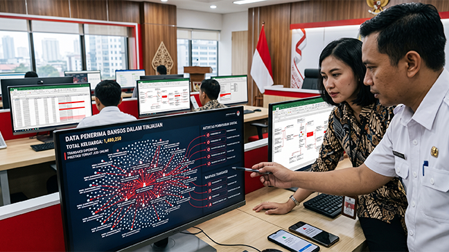 Indonesia Investigates 1.49 Million Aid Recipients Linked to Online Gambling