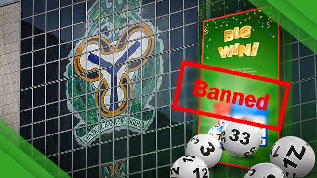 Nigeria’s Central Bank bans use of lottery and prize-draw incentives in financial marketing