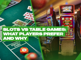 Slots vs Table Games: What Players Prefer and Why