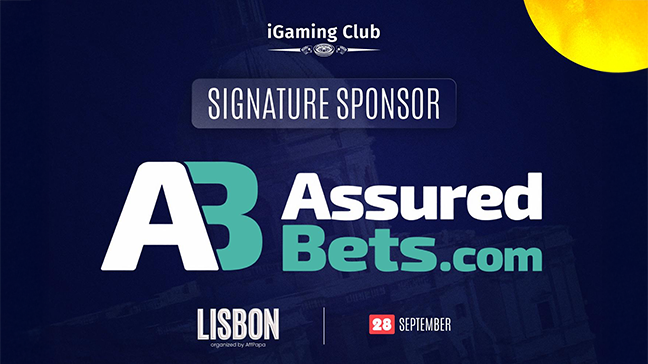 AssuredBets Named Signature Sponsor at iGaming Club Lisbon
