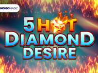 Add 5 Hot Diamond Desire and Ignite Player Wins with Expanding Wilds and Juicy Jackpots
