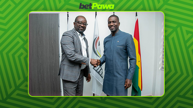 Ghana Football Association welcomes betPawa officials for partnership talks