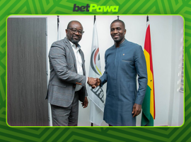 Ghana Football Association welcomes betPawa officials for partnership talks