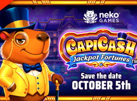 Neko Games® Brings Big Money and One Very Well-Off Capybara to Instant Bingo with Capi Cash Jackpot Fortunes