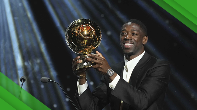 Ousmane Dembélé Wins Ballon d’Or on First Nomination