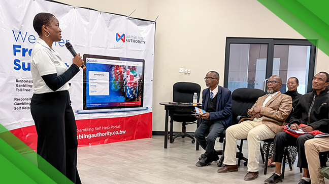 Botswana Gambling Authority expands responsible gambling outreach in Maun