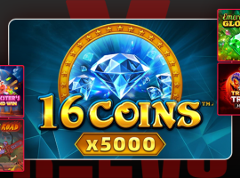 REEVO Introduces 16 Coins x5000 from Wazdan, a bold new slot format