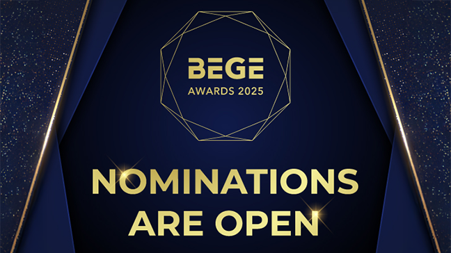 BEGE Awards Nominations Now Open, Celebrating 16 Years of Industry Excellence