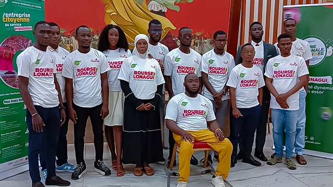 Guinea’s national lottery says its scholarship programme has funded 42 Master’s students since 2023