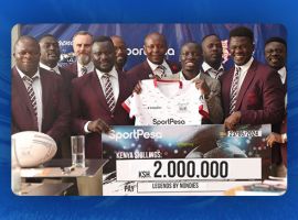 SportPesa donates KES 2 million to Kenya Rugby Legends for friendly match against Uganda