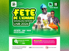 Benin's National Lottery brings excitement to Yam Festival in Savalou