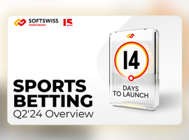 SOFTSWISS sportsbook Q2 2024 results:  New project launch record