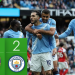 Manchester City beat Arsenal 2-1 to slash title-race gap to three points