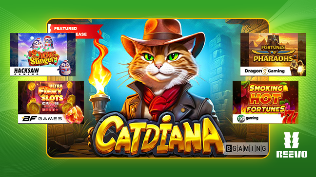 CatDiana leads REEVO's thrilling new game releases with big win potential