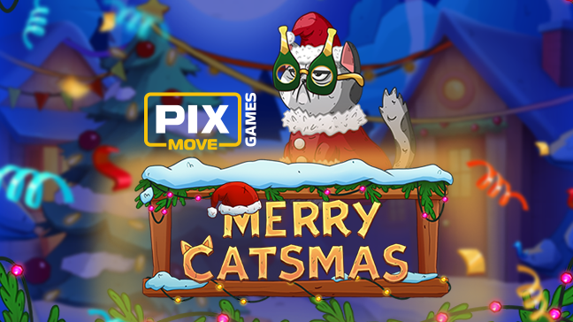 Pixmove launches Merry Catsmas for a joyful gaming experience