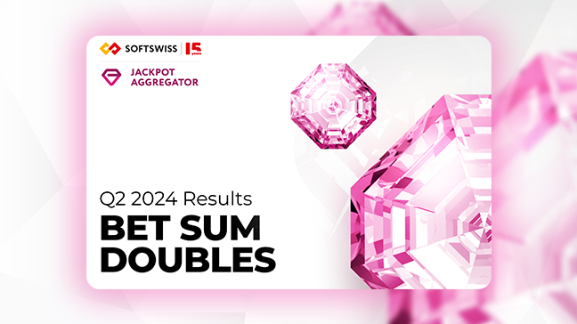 SOFTSWISS Jackpot Aggregator doubles bet sum: Q2 2024 results