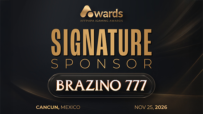 Brazino777 Joins AffPapa iGaming Awards LATAM as Signature Sponsor