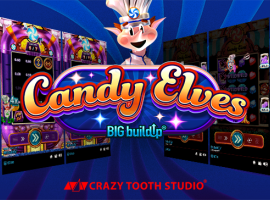 Get ready for Candy Elves: A sweet new slot game from Crazy Tooth Studio!