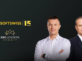 Applying Formula One principles to leadership:  Ivan Montik and Rubens Barrichello at SBC Leaders Summit