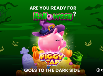 Piggy Tap is ready for Halloween,  are you
