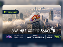 Amusnet Presents an Urban Art Experience at SiGMA North America 2026 with Brazilian Artist Sancler
