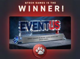 QTech wins Leader in Online Casino at the 2026 SBWA+ Eventus Awards