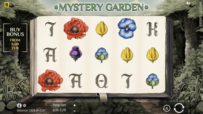Unwind in the Mystery Garden: BGaming's new slot now available