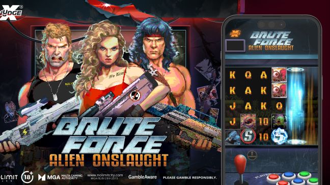 Nolimit City braces for another invasion in Brute Force: Alien Onslaught