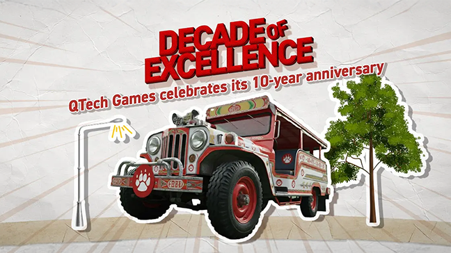 QTech Games celebrates its 10-year anniversary
