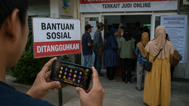 Indonesia suspends welfare aid for 1.49 million households over online gambling concerns