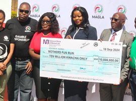 Malawi Gaming and Lotteries Authority donates K10 million to Mothers’ Fun Run Initiative