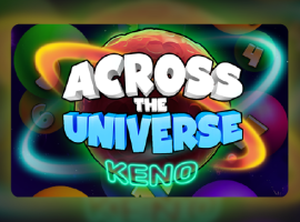 Тravel through the stars in the new game by Mascot Gaming,  Across the Universe Keno