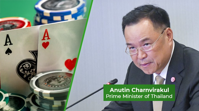 Thailand Reinstates Poker Ban as Prime Minister Anutin Tightens Gambling Rules